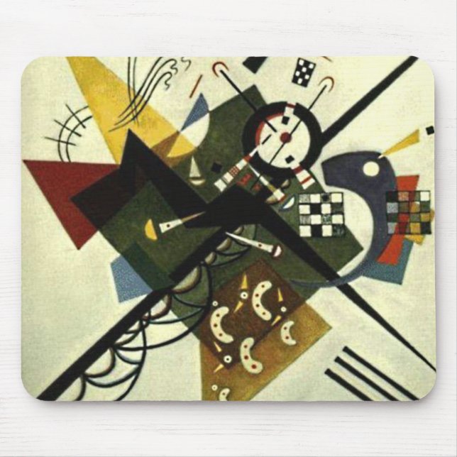Kandinsky On White II Musmatta (Framsidan)