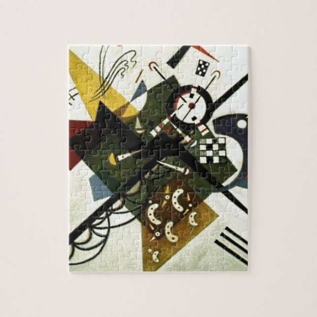 Kandinsky On White II Pussel (Vertikal)