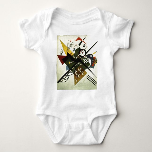 Kandinsky On White II T Shirt (Framsida)