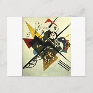 Kandinsky On White II Vykort