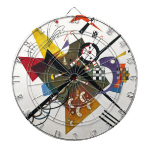 Kandinsky On White Two Abstrakt Painting Piltavla