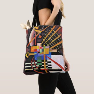 Kandinsky - Ovanför och Lämnat. Tygkasse