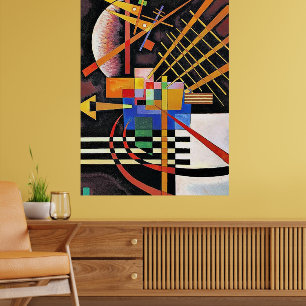 Kandinsky - Ovanför och till vänster, Poster