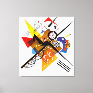 KANDINSKY - PÅ VIT II -1923 - Bauhaus Canvastryck