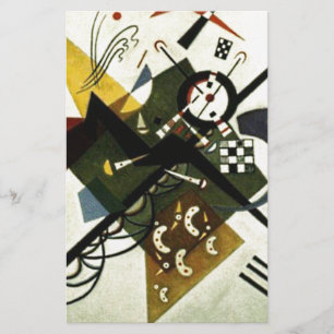 Kandinsky på vitt II Brevpapper
