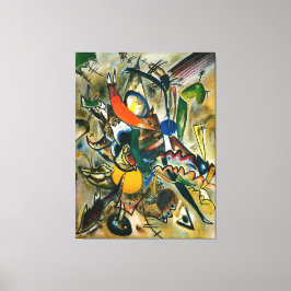 KANDINSKY - PAINTING WITH POINTS - 1919 -abstrakt- Canvastryck