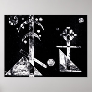 Kandinsky - Päls Nina zu Weihnachten Poster