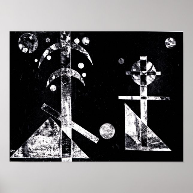 Kandinsky - Päls Nina zu Weihnachten Poster (Framsidan)