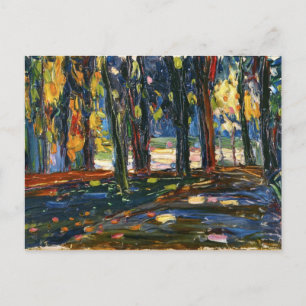 Kandinsky - Park of St. Cloud, höst II Vykort