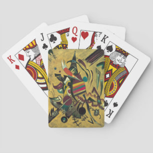 Kandinsky Points Abstrakt Canvas Painting Kortlek