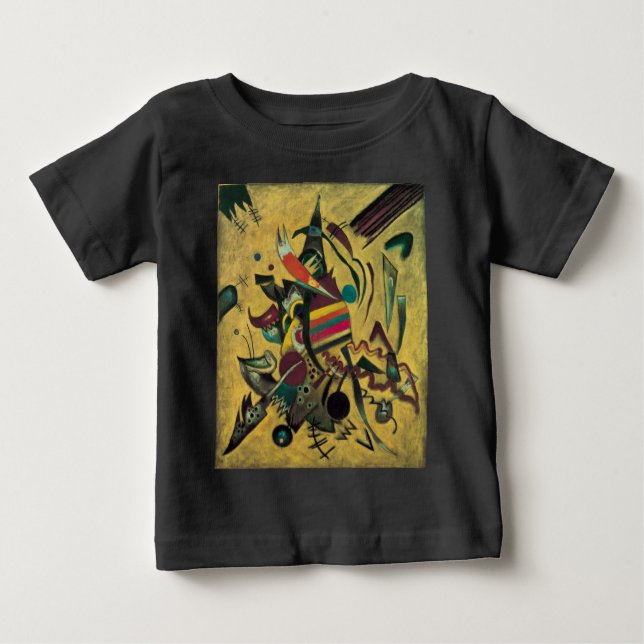 Kandinsky Points Abstrakt Canvasmålning T-shirt (Framsida)
