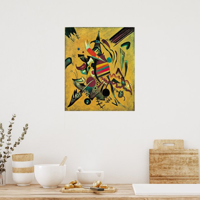 Kandinsky - Punkter, abstrakt konst Poster (Kök)