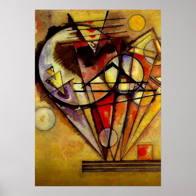 Kandinsky - punkter poster (Framsidan)
