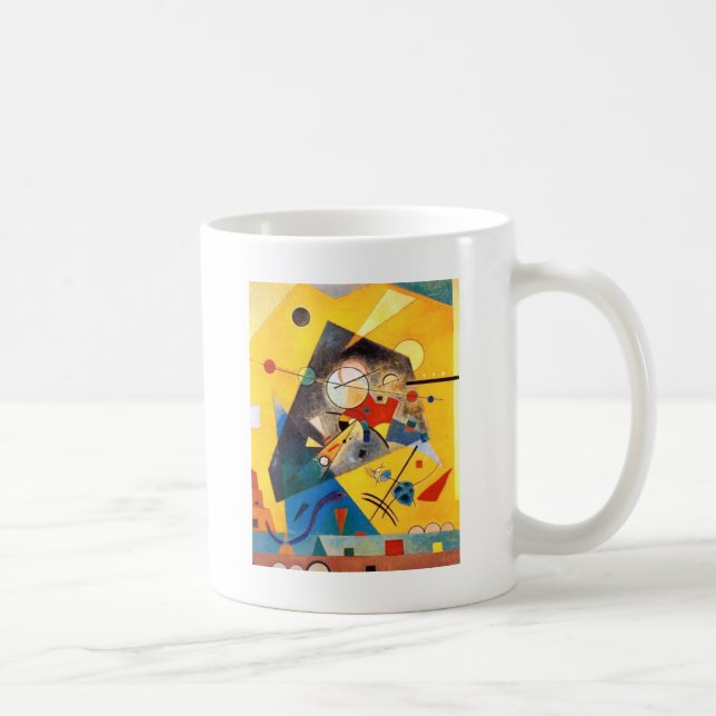 Kandinsky Quiet Harmony Abstrakt Art Kaffemugg (Höger)