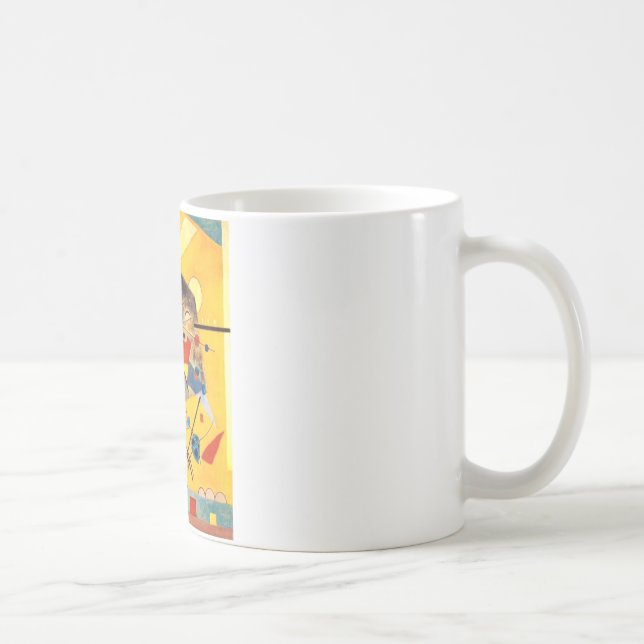 Kandinsky Quiet Harmony Abstrakt Art Kaffemugg (Höger)