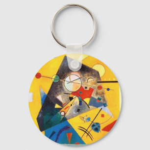 Kandinsky Quiet Harmony Abstrakt Art Nyckelring