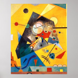 Kandinsky Quiet Harmony Abstrakt Art Poster