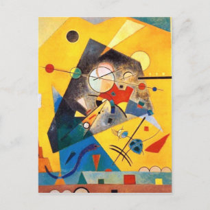Kandinsky Quiet Harmony Abstrakt Art Vykort