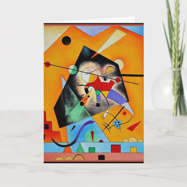 Kandinsky - Quiet Harmony Kort (Framsida)