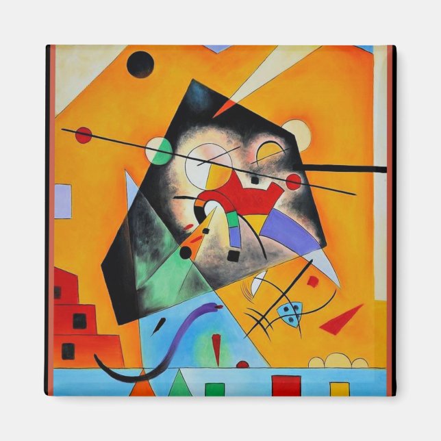 Kandinsky - Quiet Harmony Magnet (Framsidan)