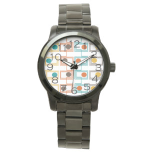 Kandinsky Rectangles med Ovaler Armbandsur
