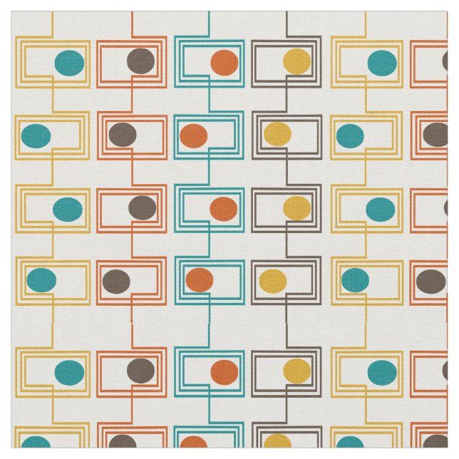 Kandinsky Rectangles med Ovaler Tyg (Närbild)