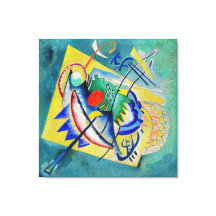 KANDINSKY - RED OVAL - 1920 - Bauhaus -
