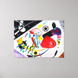 KANDINSKY - RED SPOT II - 1921 - Bauhaus - Canvastryck