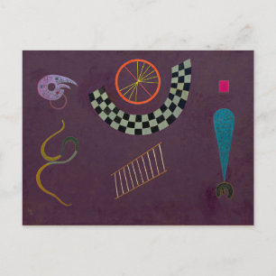 Kandinsky - Ribbon and Squares Vykort