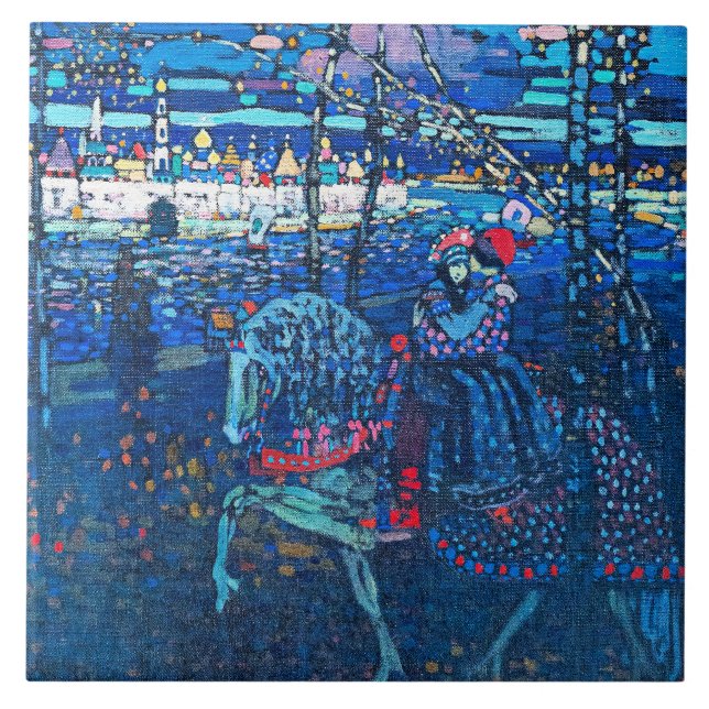 Kandinsky - Ridande par Kakelplatta (Framsidan)