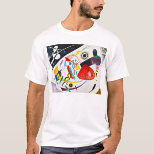 Kandinsky röd fläck t shirt