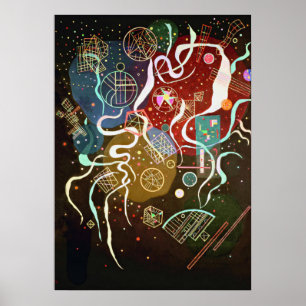 Kandinsky - rörelse mig poster