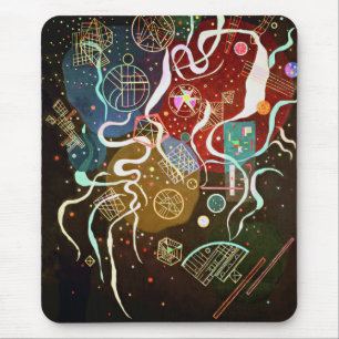 Kandinsky rörelse som jag musen vadderar musmatta
