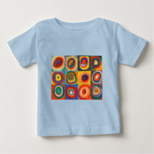 Kandinsky rutor Koncentriska cirklar T-shirt