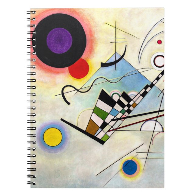 Kandinsky-sammansättning 8 anteckningsbok (Framsidan)