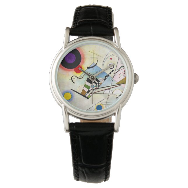 Kandinsky-sammansättning 8 armbandsur (Framsida)
