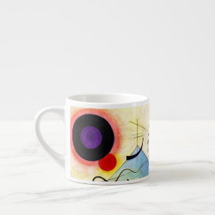 Kandinsky-sammansättning 8 espressomugg
