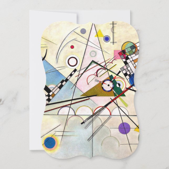 Kandinsky-sammansättning 8 kort (Framsida)