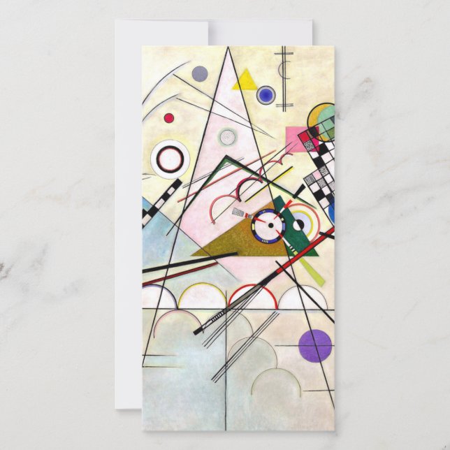 Kandinsky-sammansättning 8 kort (Framsida)