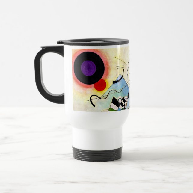 Kandinsky-sammansättning 8 resemugg (Vänster)