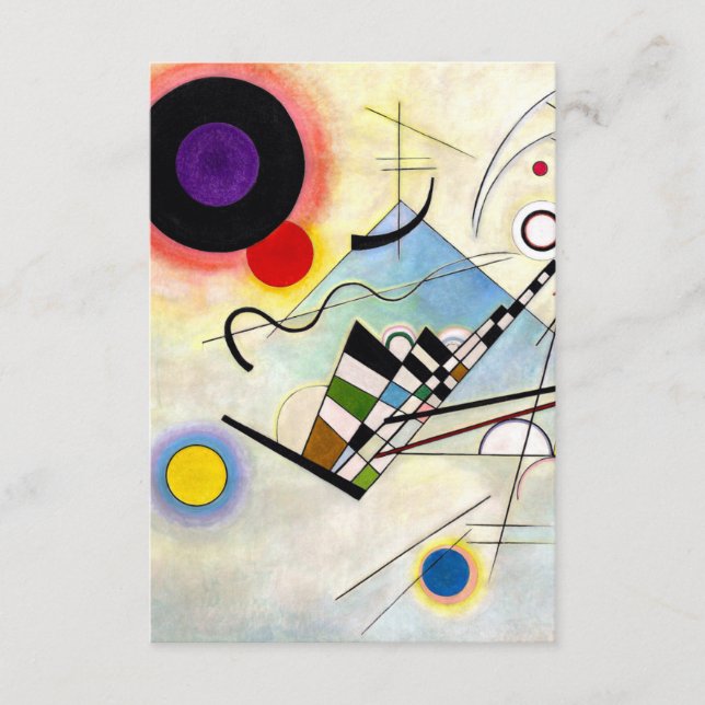Kandinsky-sammansättning 8 tilläggskort (Framsida)