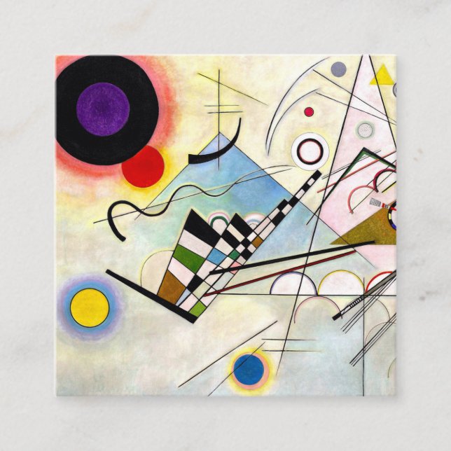 Kandinsky-sammansättning 8 tilläggskort (Framsida)