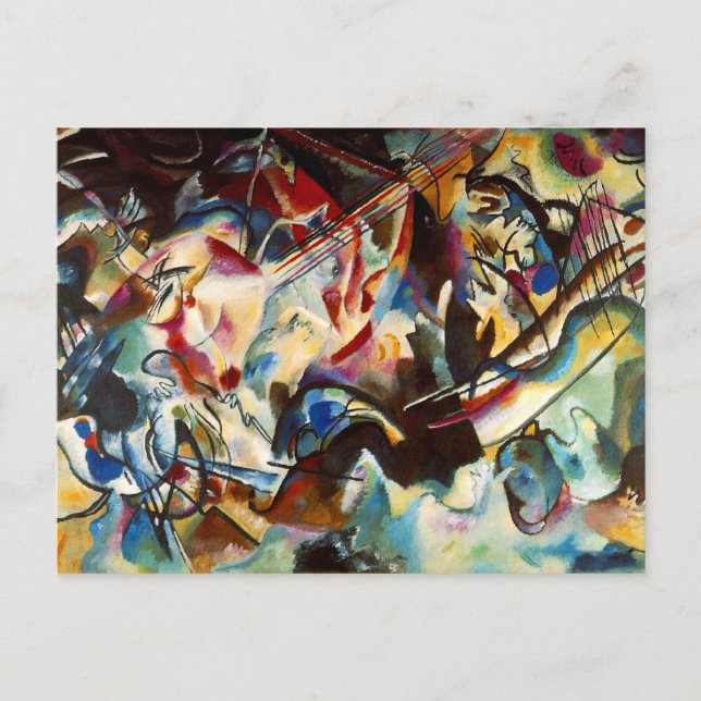 Kandinsky - Sammansättning VI Vykort (Framsida)