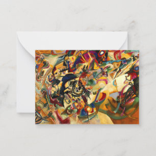 Kandinsky - Sammansättning VII Anteckningskort