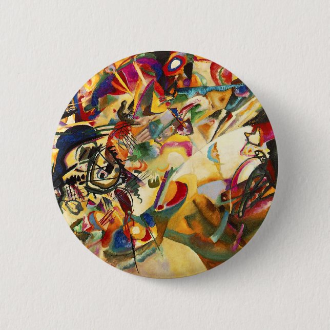 Kandinsky sammansättning VII knäppas Knapp (Framsida)