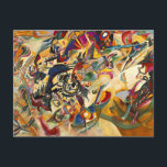 Kandinsky - Sammansättning VII Vykort<br><div class="desc">Sammansättning VII,  Bestämmelse VII,  berömd av Wassily Kandinsky</div>