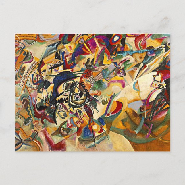Kandinsky - Sammansättning VII Vykort (Framsida)