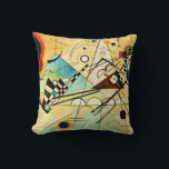 Kandinsky - sammansättning VIII Kudde<br><div class="desc">Sammansättning VIII,  abstrakt av berömd av Wassily Kandinsky</div>