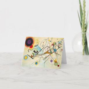 Kandinsky sammansättning VIII noterar kortet Kort