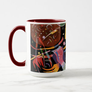 Kandinsky - sammansättning X Mugg